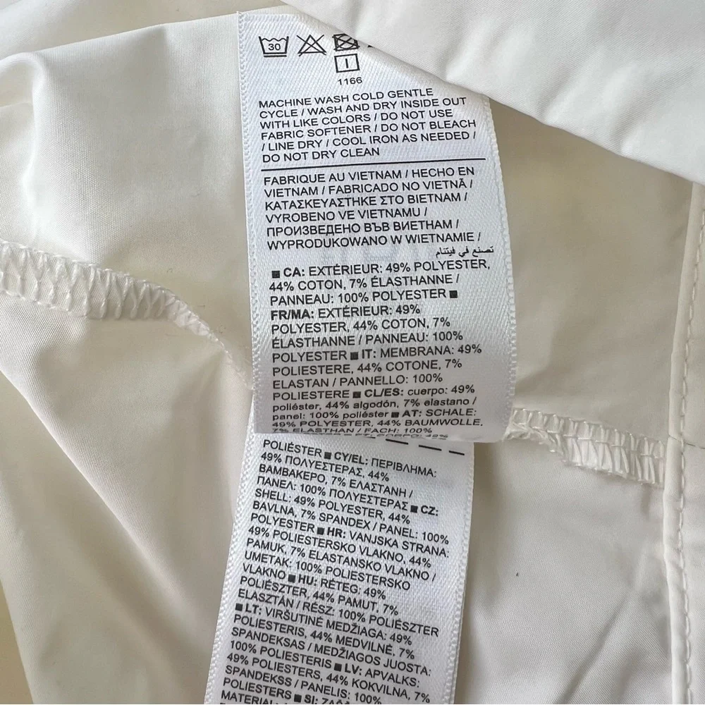 Athleta Ivory Magnolia White Triumph Hybrid Crewneck Sweatshirt Sz L NWT - Picture 11 of 16